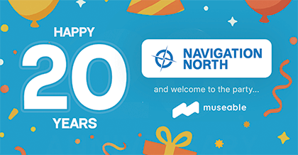 Happy 20th, Navigation North