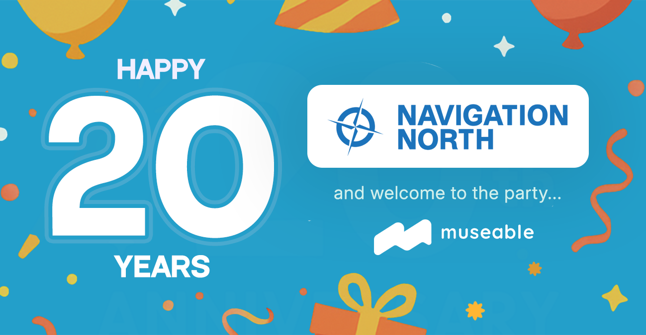 Happy 20th, Navigation North